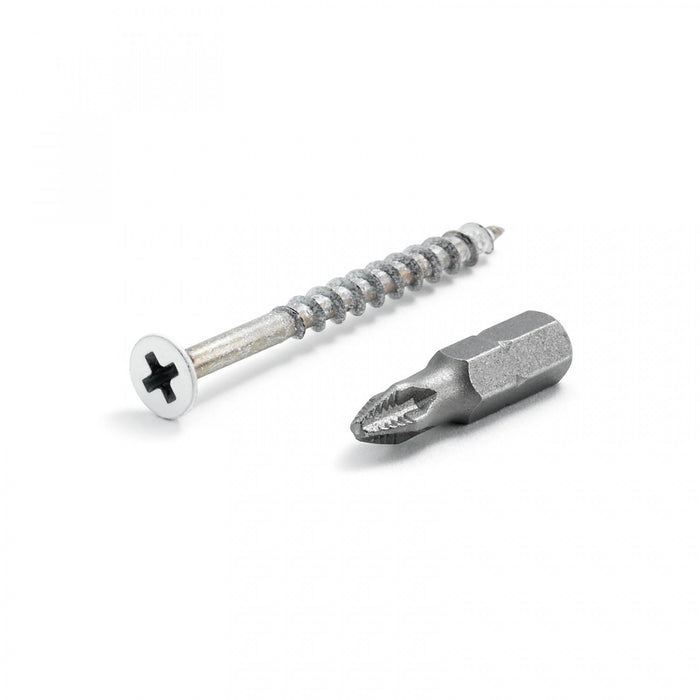 Gladiator Colour Matched Screws (32-Pack) - Light Grey