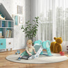 Qaba Toddler Slide Indoor, Foldable Kids Slide For Boys Girls 1.5-3 Years Old, Green|Qaba Toboggan D'interieur Pliable Pour Enfants Pour Garcons Et Filles De 1,5 A 3 Ans, Vert