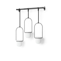 Umbra Triflora Hanging Planter - White