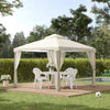 Outsunny 10' X 10' Patio Gazebo Outdoor Pavilion 2 Tire Roof Canopy Shelter Garden Event Party Tent |Outsunny 9.7' X 9.7' Abri De Jardin Pavillon Exterieur Double Toit Evenement De Jardin
Cour De Tente
