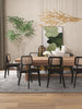 Versailles Industry Chic Wood Dining Chair in Black and Natural - Set of 4 | Chaise de salle a manger en bois style industriel Versailles en noir et naturel - Lot de 4