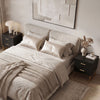 HOMCOM Nightstands Set of 2 Bedside Tables with Drawers for Bedroom Black