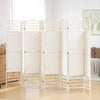 HOMCOM 5.6ft Folding Room Divider, Freestanding Privacy Screen for Bedroom