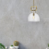 Dainolite Liberty 1 Light Pendant Aged Brass Finish Lamp|Luminaire suspendu Liberty de Dainolite avec fini laiton vieilli et 1 ampoule
