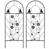 Outsunny Garden Trellis With Birds For Climbing Plants, 2 Pack, 39" Tall|Outsunny Lot De 2 Treillis De Jardin Pour Plantes Grimpantes, 39" De Haut