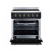 Forno Galiano 30 Inch Freestanding Electric range, 4 radiant burners, 4.32 cu.ft, Black - FFSEL6083-30BLK Electric Range | Cuisiniere electrique Galiano de 30 po, 4 foyers radiants, 4,32 pi³, noir – FFSEL6083-30BLK