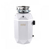 BrightDIAMOND 3/4HP Quietest Waste Disposer, LED Cabinet Light, Corded & Air Switch, MoonStone - WDD075TA2MS Food Disposer | BrightDIAMOND 3/4 HP Broyeur ultra-silencieux, DEL sous armoire, cordon/interrupteur, Blanc- WDD075TA1BO