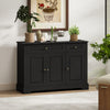 HOMCOM Sideboard Buffet Cabinet, Modern Kitchen Cabinet with 2 Drawers