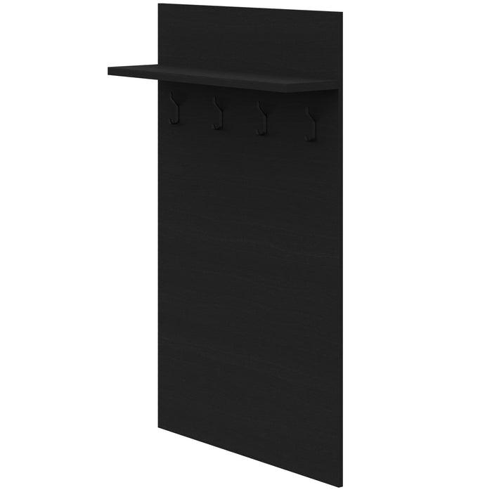 Porto Entryway Wall-Mounted Coat Rack with Shelf