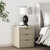Evelyn Modern 20" Nightstand in Natural (3-Drawer) | Table de nuit moderne Evelyn 20" en bois naturel (3 tiroirs)