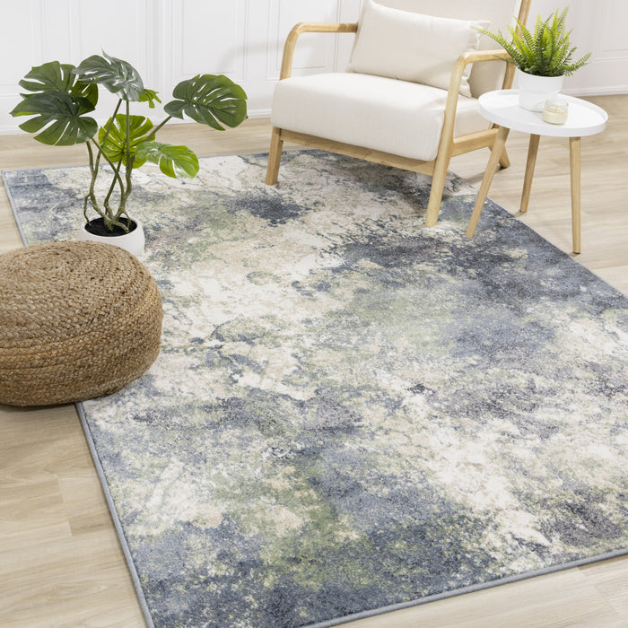 Dayton Distressed Area Rug - 6'7\" x 9'6\"