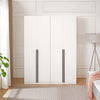 Lee Modern 32" Wardrobe Closet in White - Set of 2 Armoire | Armoire moderne Lee 32" en blanc - Ensemble de 2