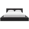 Kanso Low Platform Bed Set King Bed | Kanso Lit a Plateforme Basse avec Tete de Lit