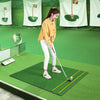 Costway 5 X 4 Ft Golf Hitting Mat Artificial Indoor Outdoor Turf Golf Training Mat 32 Mm