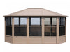 Gazebo Penguin Florence - Solarium 12x15 Metal Roof|Gazebo Penguin Florence - Solarium 12x15 Toit d'acier
