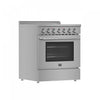 Forno Paolo 30" Stainless Steel Electric Range, 4.38 CU.FT - FFSEL6011-30 | Cuisiniere electrique en acier inoxydable Paolo 30 po, 4,38 pi³ - FFSEL6011-30WHT