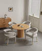 Aspen and Hathaway Modern Industry Chic 5-Piece Dining Set in Gold Dust and Natural | Ensemble de salle a manger chic industriel moderne Aspen et Hathaway, 5 pieces, finition Poussiere d’or et Naturel
