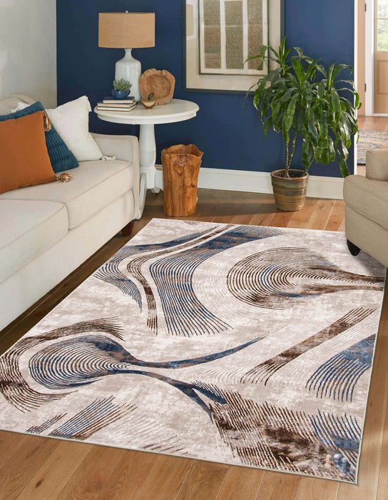 Amara Taupe  Area Rug - 5'0\" X 8'0\"  