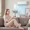 HOMCOM 18000 BTU Mini Split Air Conditioner, 22 SEER2 Wifi Enabled AC Unit