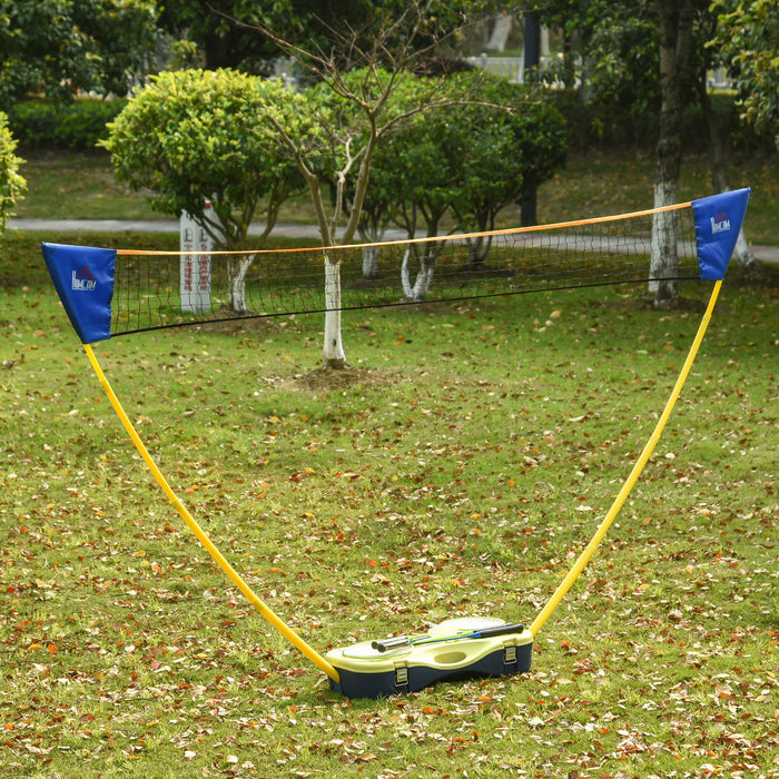 Homcom Portable Badminton Net Set