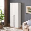Lee Modern 32" Wardrobe Closet in White Armoire | Armoire moderne Lee 32" en blanc