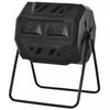 Outsunny 43 Gallon (160l) Tumbling Compost Bin Outdoor Dual Chamber 360° Rotating Composter With Sli|Outsunny 43 Gallon (160l) Tumbling Compost Bin Outdoor Dual Chamber 360° Rotating Composter With Sli