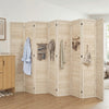 HOMCOM 8 Panel Folding Room Divider Privacy Screen Indoor Home Decoration
