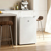HOMCOM Compact Upright Freezer 3Cu.Ft Mini Freezer, White