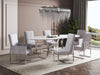 Element Modern 6-Piece Dining Chair Set in Gray | Ensemble de 6 chaises de salle a manger Element Modern en gris