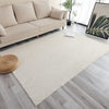 Velvet Crescent Cream Washable Shag Area Rug 5'x7' Indoor Area Rug | Tapis A Poils Longs Lavable En Velours Creme Crescent 5'x7'