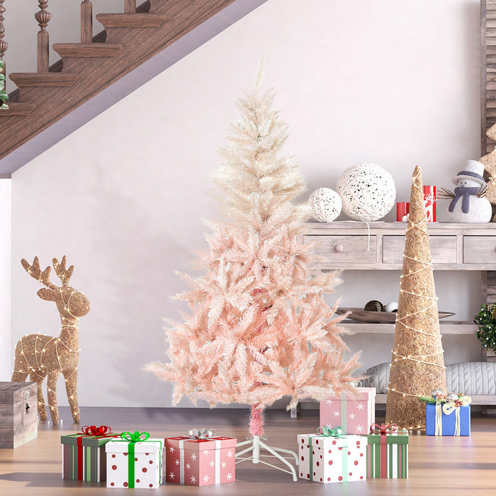 Homcom 5ft Artificial Christmas Tree With 450 Tips