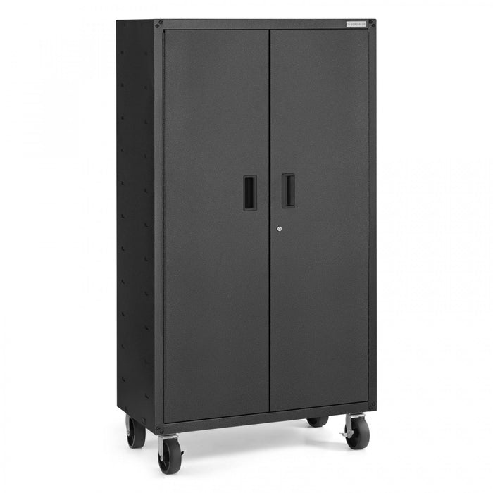 Gladiator Mobile Storage Cabinet - Hammered Granite