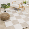 Covington Modern Checkered Indoor Area Rug - 2'0" x 7'7"|Carpette Covington à motif de damier moderne pour l’intérieur - 2 pi x 7 pi 7 po