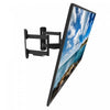 Kanto PDC650 Full Motion Corner TV Mount for 37" - 70" TVs, Compatible with Inner and Outer Corners, Black | Support mural d'angle articule Kanto PDC650 pour televiseurs de 37" a 70" (94 a 178 cm), compatible avec les angles interieurs et exterieurs, noir