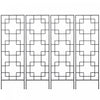 Outsunny 72" Garden Trellis Pack Of 4, For Roses, Vine, Cucumber, Clematis|Outsunny Lot De 4 Treillis De Jardin 72" Pour Roses, Vigne, Clematite