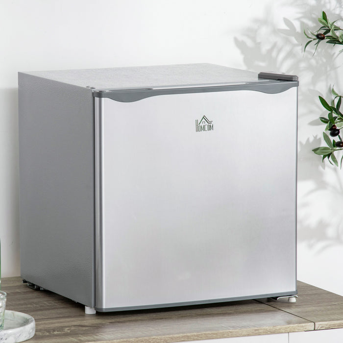 HOMCOM 1.1 Cubic Feet Compact Mini Freezer with Adjustable Temperature