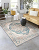 Legacy Teal Area Rug - 8'0" x 10'0"|Carpette Legacy bleu sarcelle - 8 pi 0 po x 10 pi 0 po