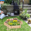 Outsunny 39'' X 36'' Screwless Raised Garden Bed, Hexagon Planter Box, Easy Diy Herb Garden For Vege|Outsunny 39'' X 36'' - Jardiniere Surelevee Sans Vis, Boite A Plantes Hexagonale, Facile A Bricoler