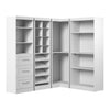 Bestar Pur 83 W Walk-In Closet Organizer - White|Organisateur de pièce-penderie Pur de Bestar de 83 po (L) - blanc
