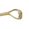 Umbra Loop Gold Expandable 1" Curtain Rod - 42"-120" | Tringle à rideaux extensible Loop de Umbra dorée de 1 po - 42 po à 120 po