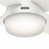 Dempsey Ceiling Fan with Light Fixture - White | Ventilateur de plafond Dempsey avec luminaire - Blanc