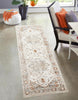 Paradox Ivory Rug 2'8" x 8'2" | Tapis de Couloir Traditionnel Paradox 2'8" x 8'2" en Ivoire