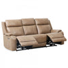 Marlow 84 in. Leather Match Power Reclining Sofa with USB/USB-C - Taupe | Sofa inclinable electrique Marlow de 84 po en cuir assorti avec USB/USB-C - Taupe