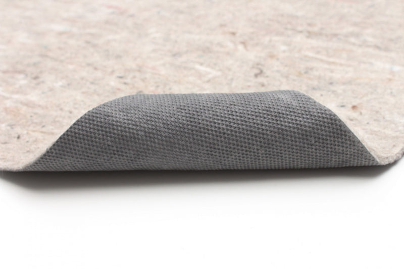 Modern 4'0\" x 6'0\" Under-Padding Rug in Grey Indoor Area Rug