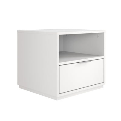 Nordika Hunter Nightstand - White|Table de nuit Hunter Nordika - blanche
