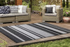 Jackson Striped Indoor/Outdoor Area Rug - 3'11" x 5'7"|Carpette Jackson à rayures pour l’intérieur et l'extérieur - 3 pi 11 po x 5 pi 7 po