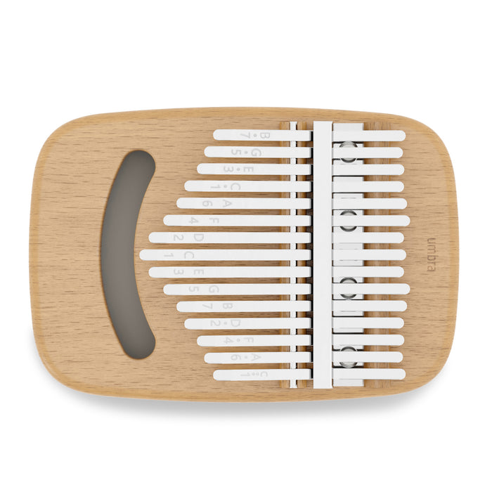 Umbra Strumba Kalimba - White and Natural