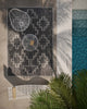 Esina Transitional 5'3" x 7'0" Area Rug in Black Indoor Area Rug | Tapis Transitionnel Esina 5'3" x 7'0" en Noir