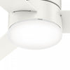 Minimus Ceiling Fan with Light Fixture - White | Ventilateur de plafond Minimus avec luminaire - Blanc
