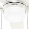 Anisten Ceiling Fan with Light Fixture - White | Ventilateur de plafond Anisten avec luminaire - Blanc